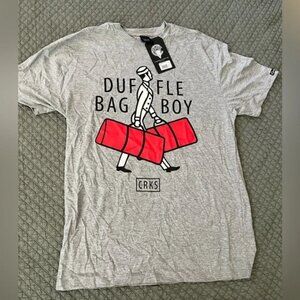 Crooks and castles duffle bag boy shirt